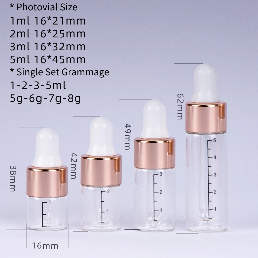 1ml2ml3ml5ml graduated dropper bottles6