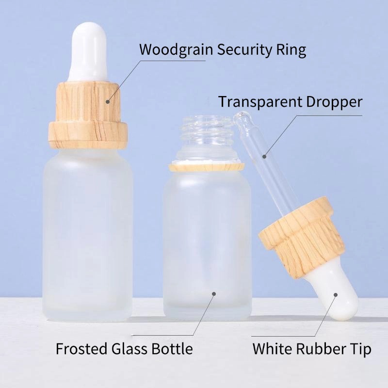 Mabotolo Othira Mafuta Ofunika Kwambiri a Galasi ya Ring Cap4