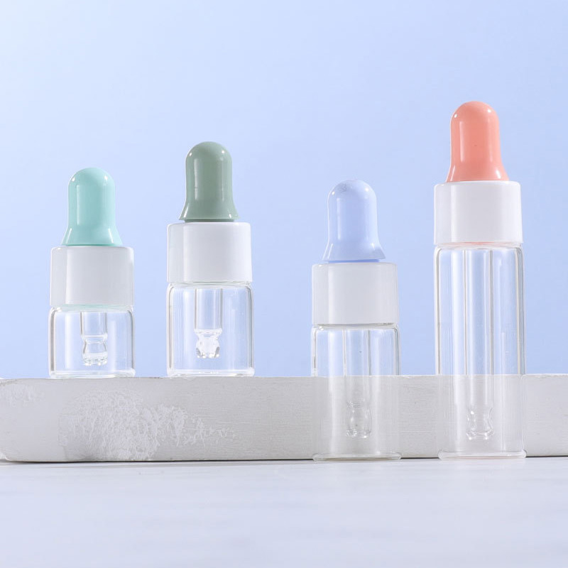 color-capped glass dropper bottles5
