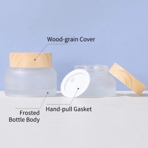 woodgrain glass jar 09