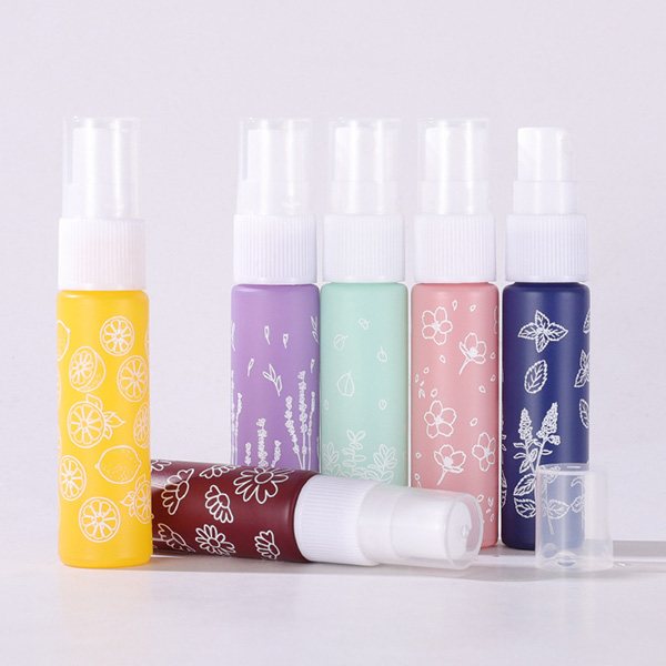 10ml macaron-colored printed glass spray bottles4