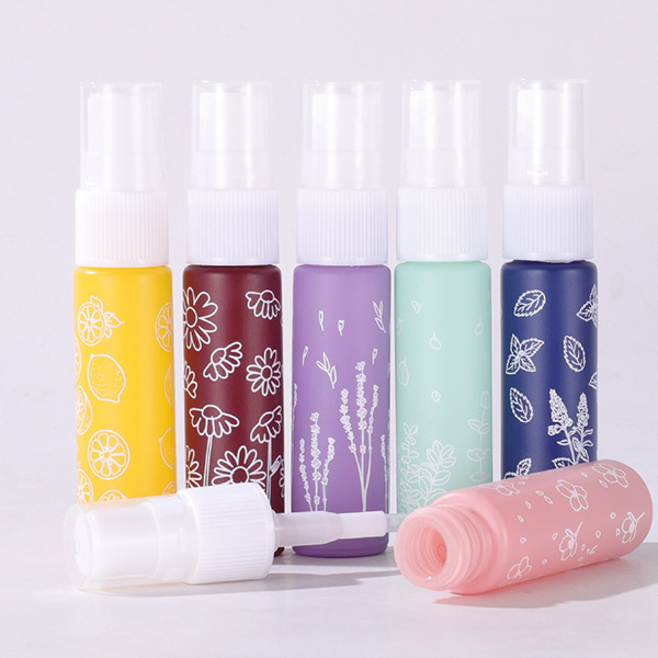 10ml macaron-colored printed glass spray bottles5
