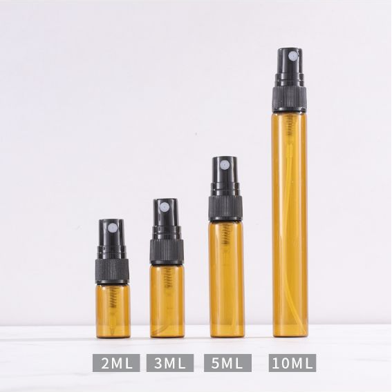 2ml3ml5ml10ml Amber Glass Spray Bottles1
