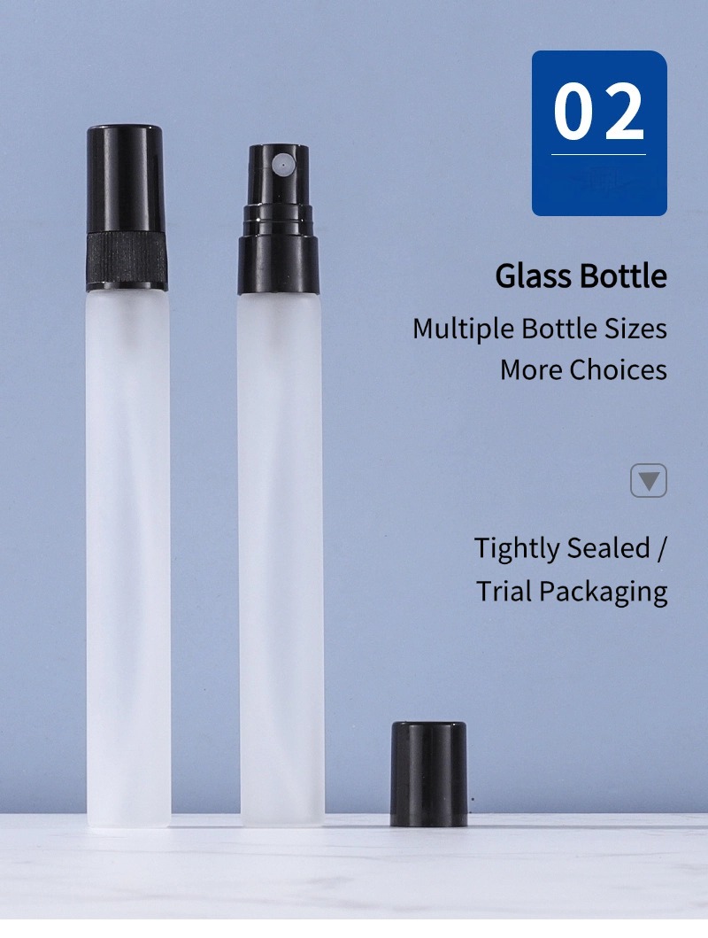 2ml3ml5ml10ml Frosted Glass Spray Bottle6