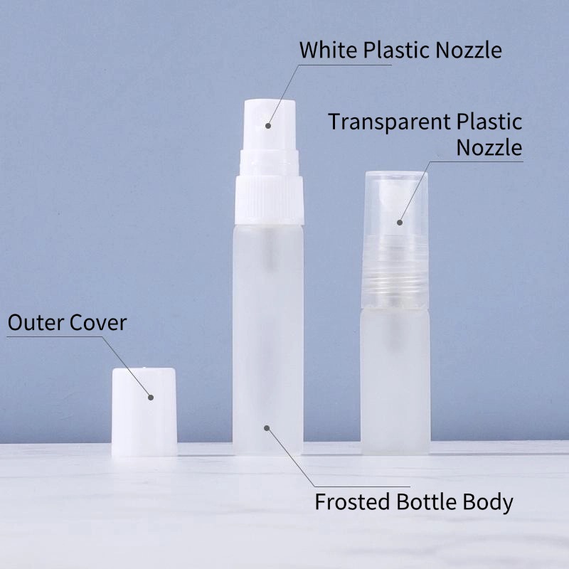 2ml3ml5ml10ml Frosted Glass Spray Bottles1