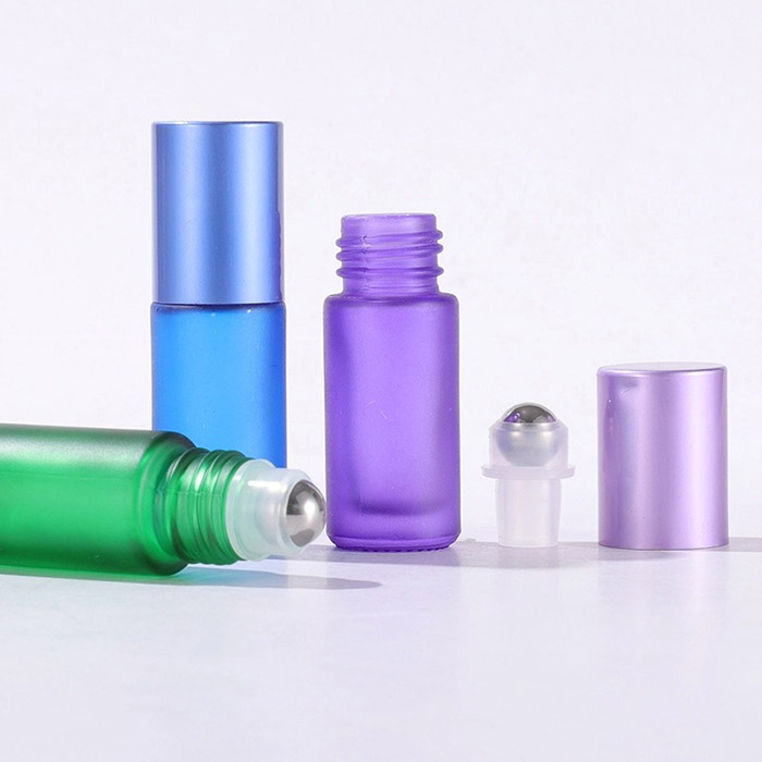 5ml frosted roll-on bottle9
