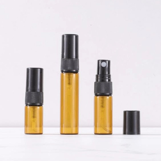 Amber Glass Spray Bottle1