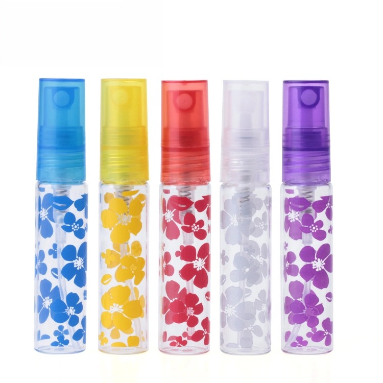 Color Printed Glass Perfume Spray Bottle1