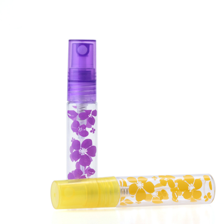 Color Printed Glass Perfume Spray Bottle4