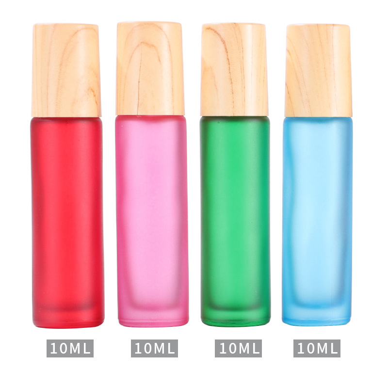 Colored Frosted Rollerball Bottle10