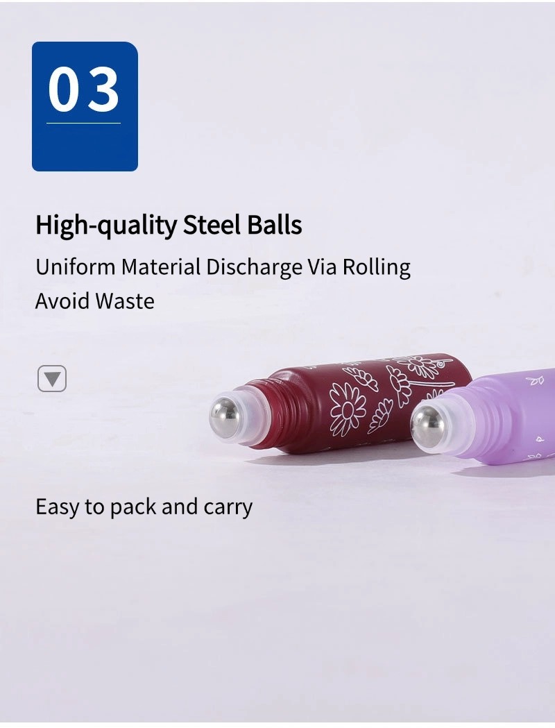 Printed Frosted Glass Rollerball Bottle9