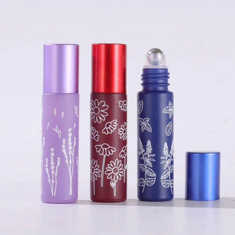 Printed Frosted Glass Rollerball Bottles5