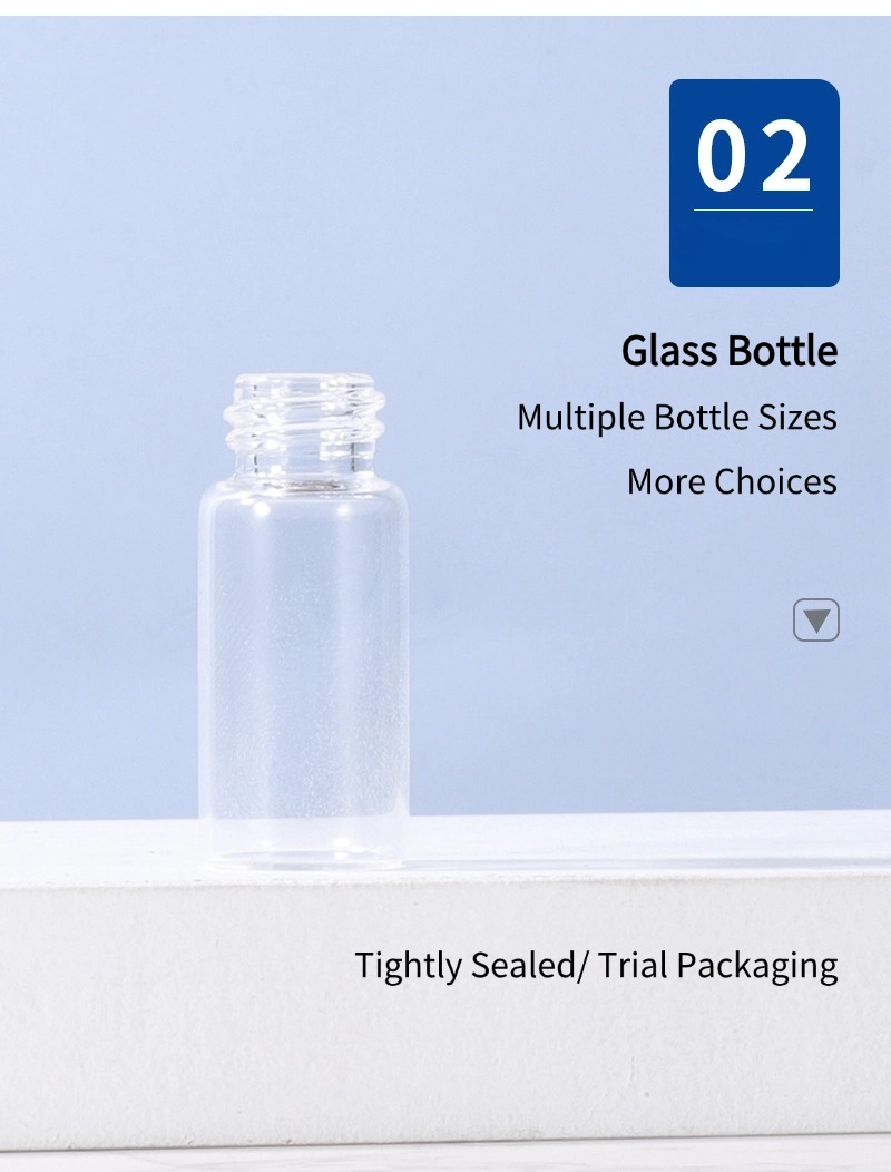 Wooden Cap Transparent Rollerball Bottle7