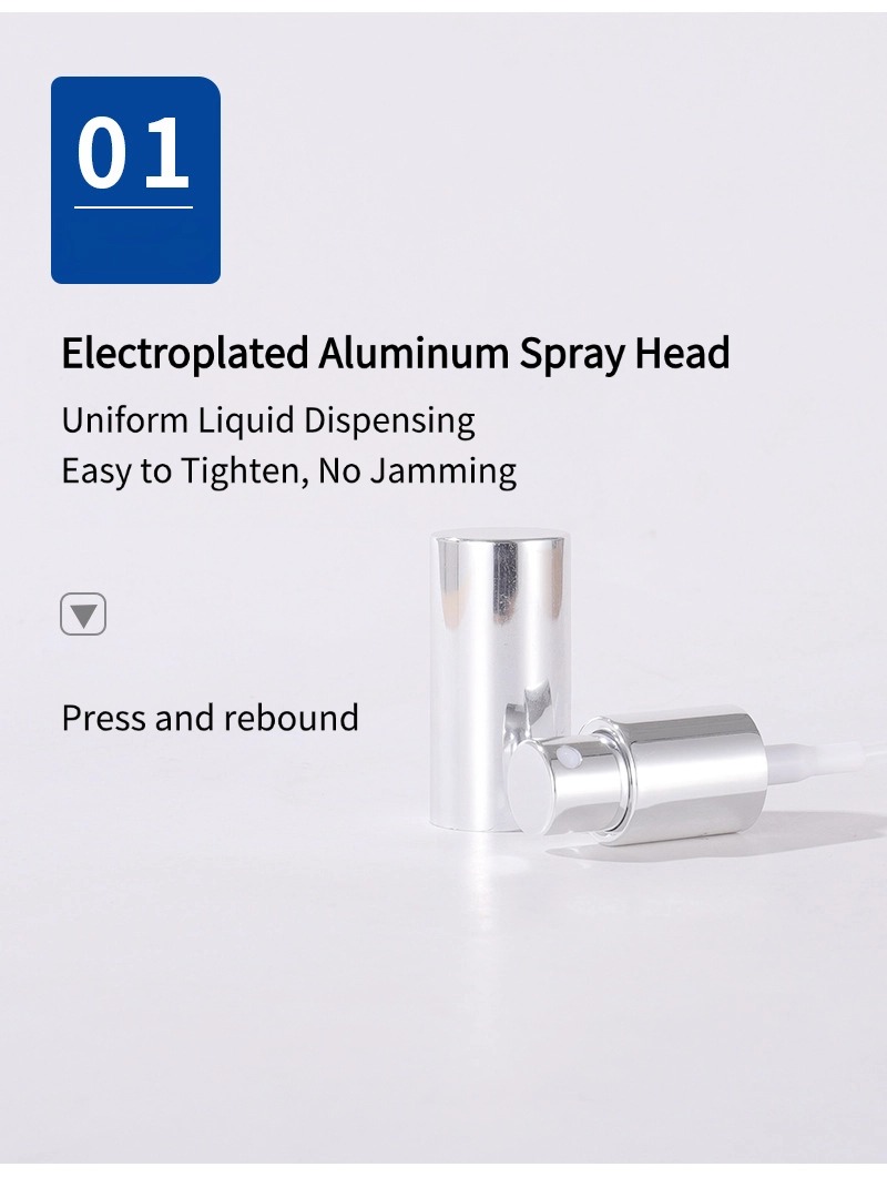 aluminum nozzle glass spray bottle5