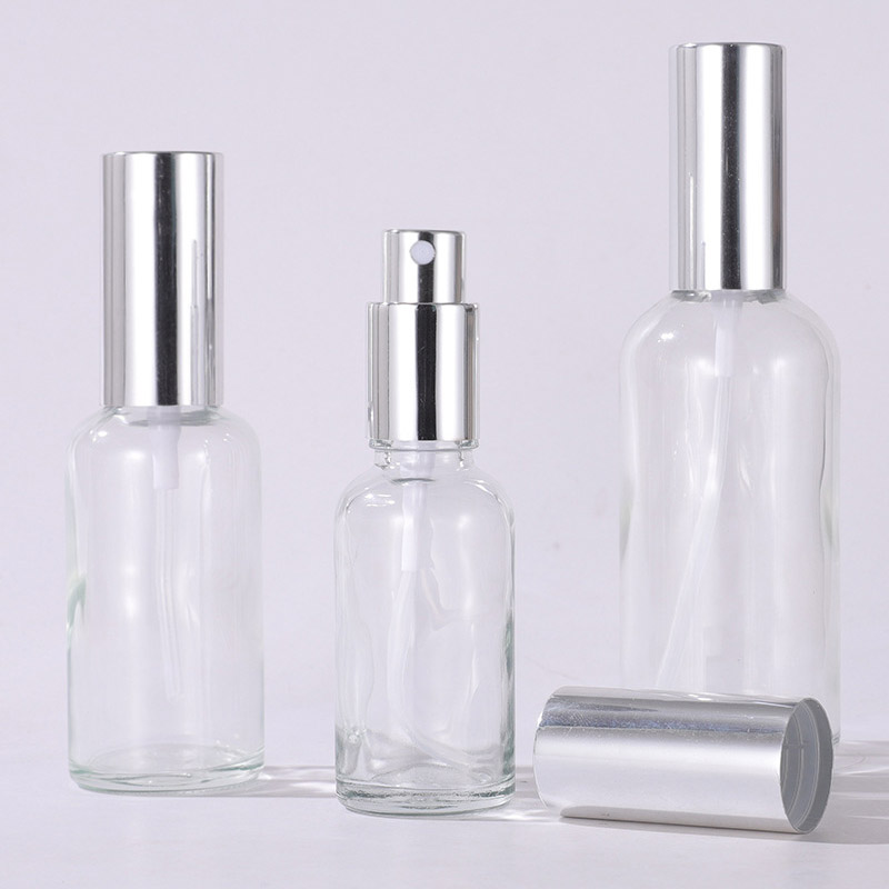 aluminum nozzle glass spray bottles2