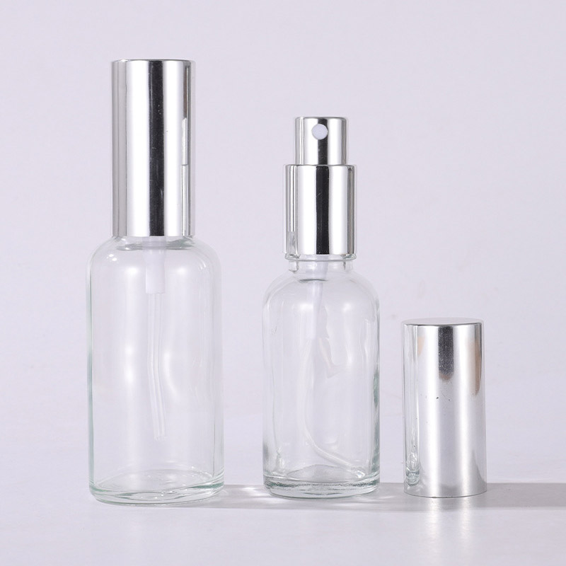 aluminum nozzle glass spray bottles3