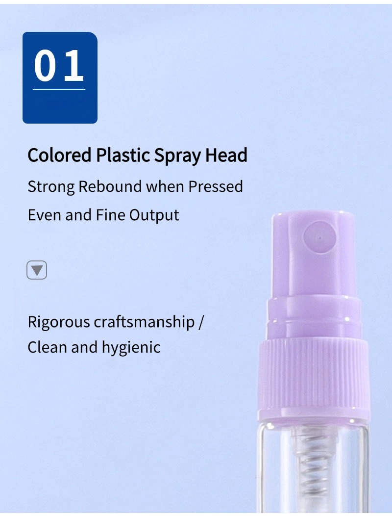 colored clear glass spray bottle6
