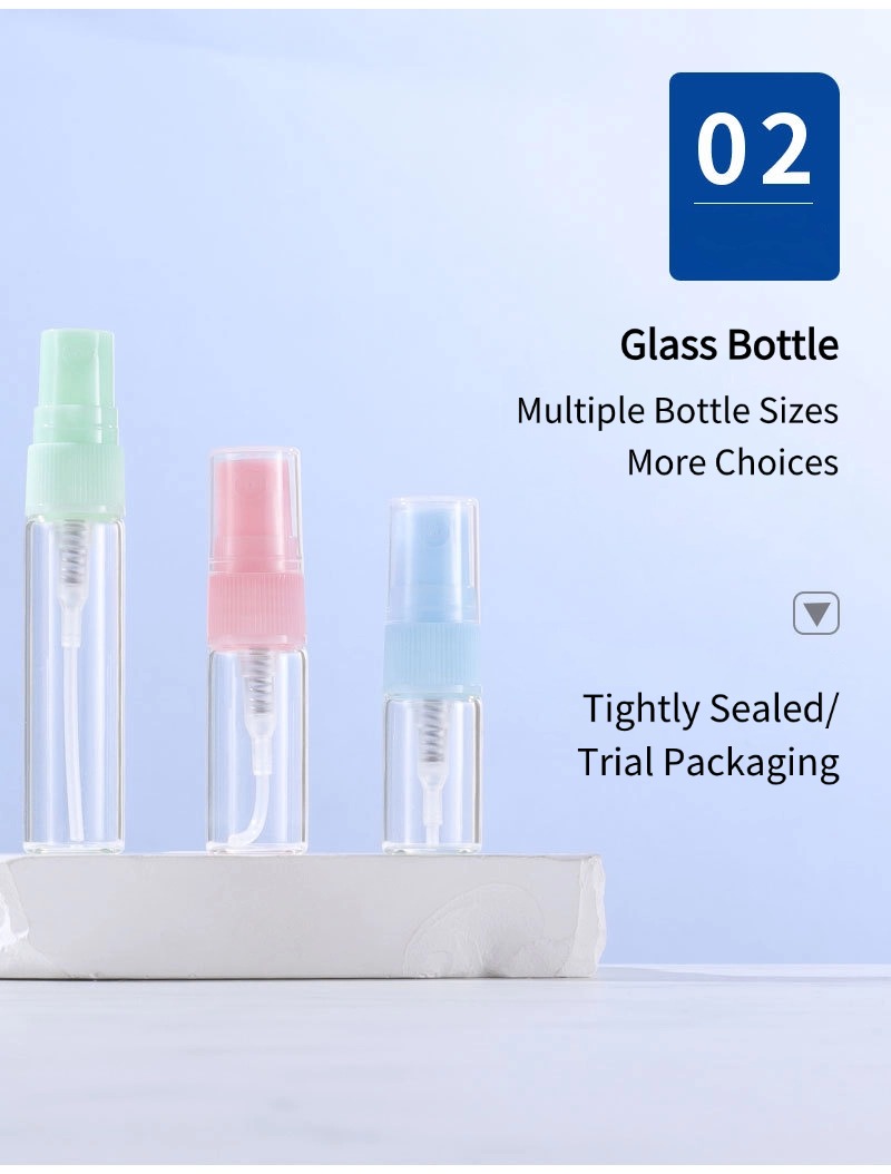 colored clear glass spray bottle7