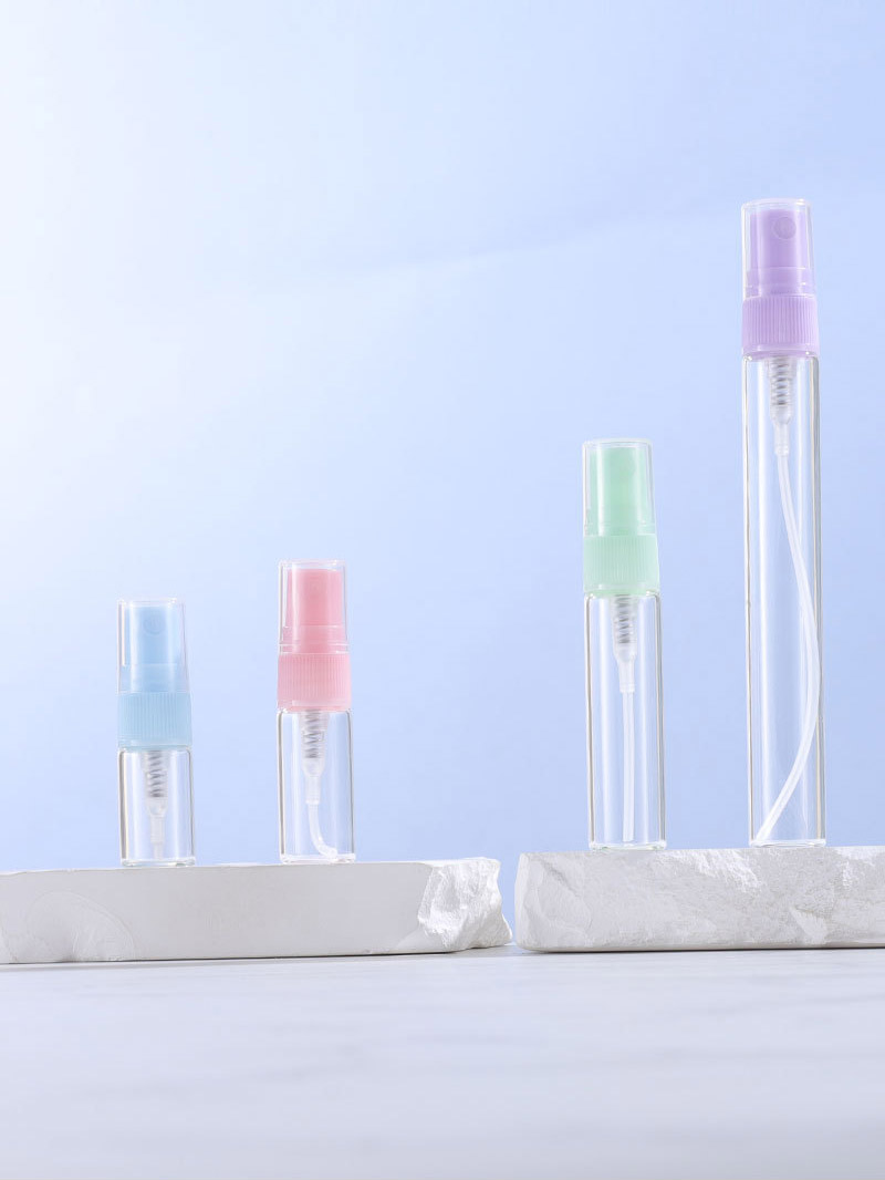 colored clear glass spray bottles5