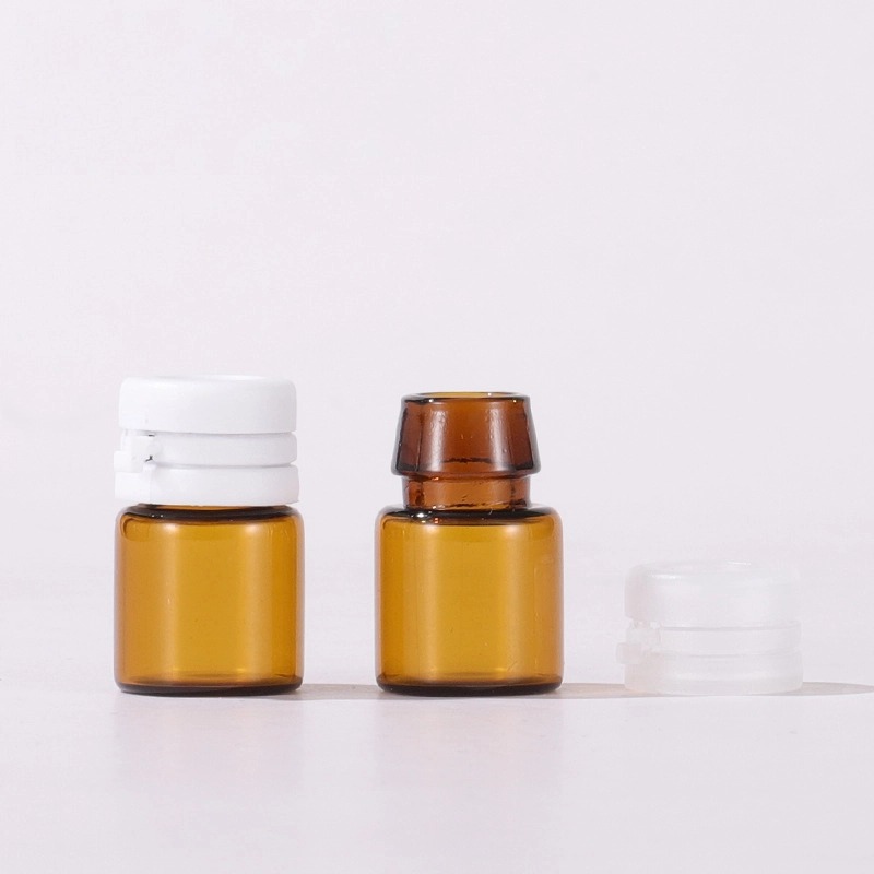 disposable amber-colored Bottle5