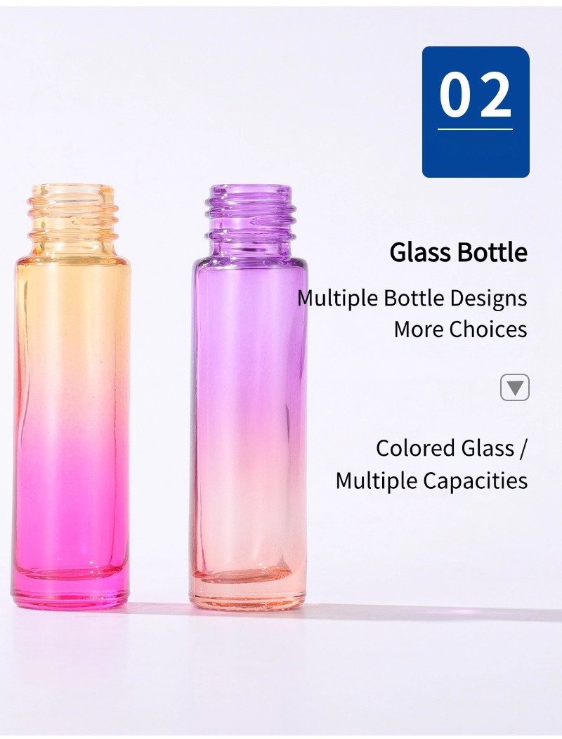 dual-color gradient transparent glass spray bottle6